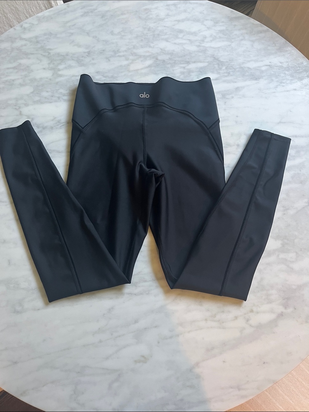ALO Yoga Black High-Rise Performance Leggings